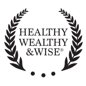 Healthy Wealthy and Wise Logo BLACK