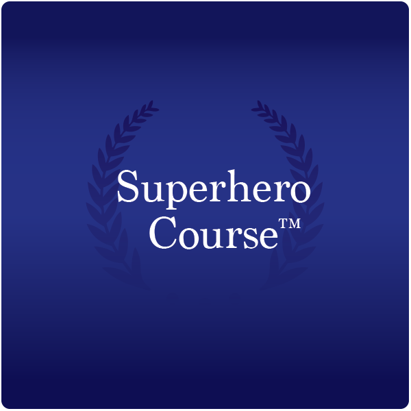 Superhero Course Healthy Wealthy Wise Product