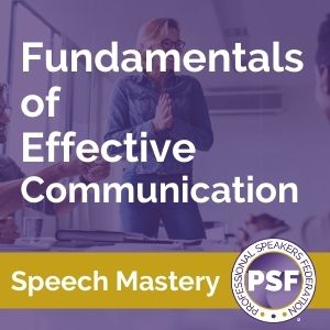Fundamentals of Effective Speaking