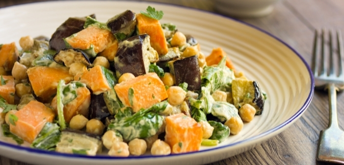Peanut Sweet Potato Chickpea