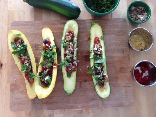 Stuffed Zucchini